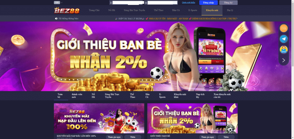 BEZ88 - Hệ Thống Cá Cược Đẳng Cấp Cho Thể Thao, Casino & Game